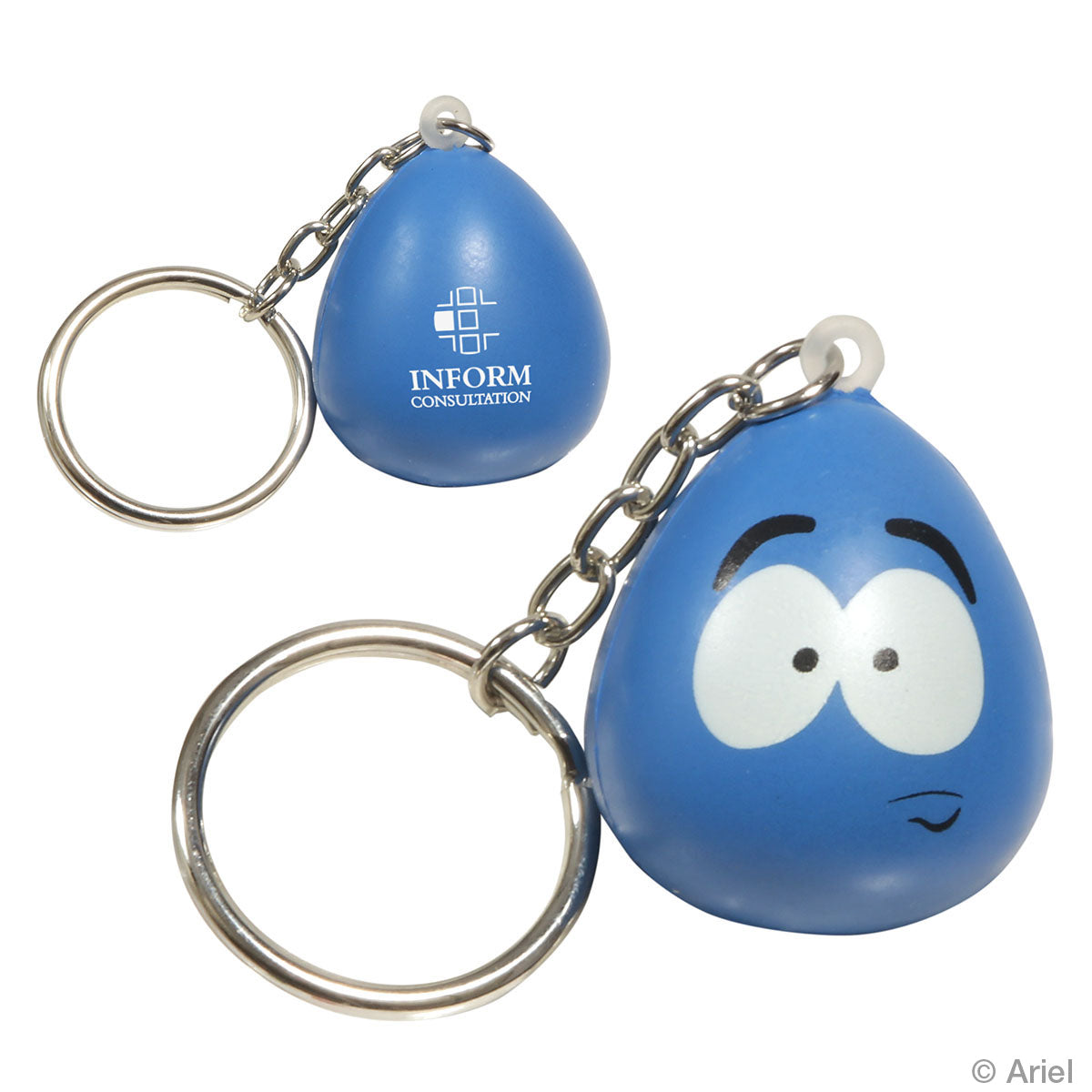 Mood Maniac Stress Reliever Key Chain-Stressed