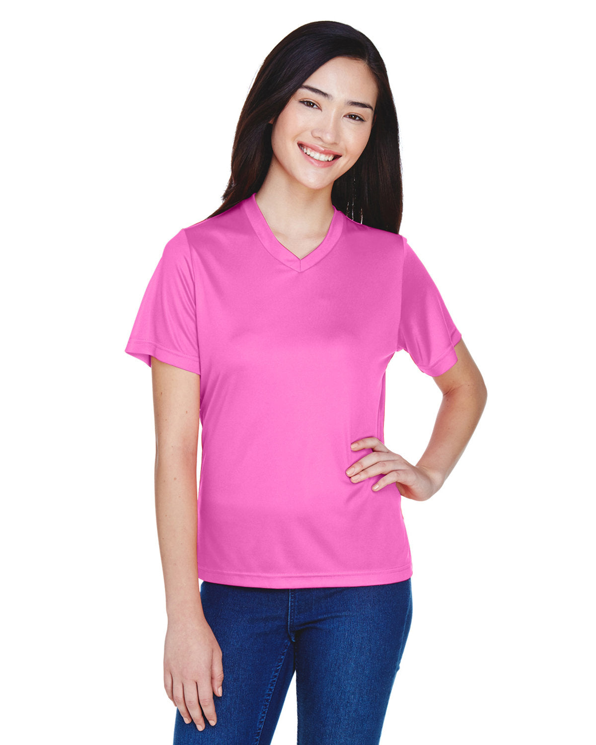 000195 Team 365 Ladies' Zone Performance T-Shirt