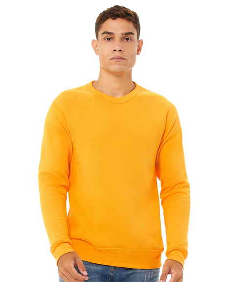 Bella+Canvas® Unisex Sponge Fleece Raglan Crewneck Sweatshirt