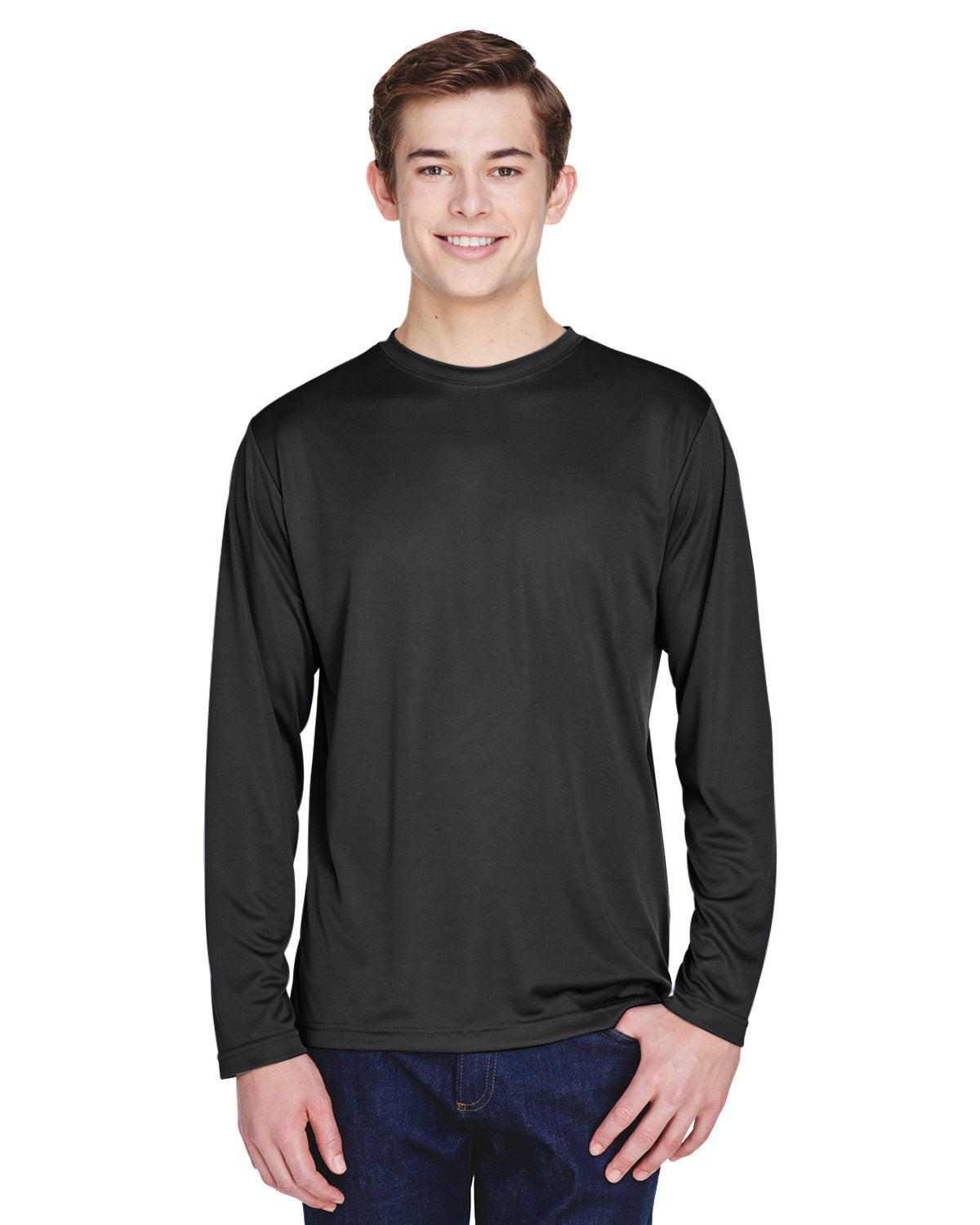 000193 Team 365 Men's Zone Performance Long-Sleeve T-Shirt