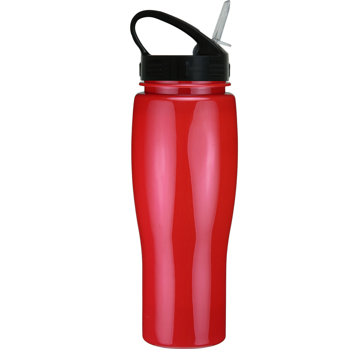 24 Oz. Contour Bottle w/ Sport Sip Lid And Straw - Solid Colors