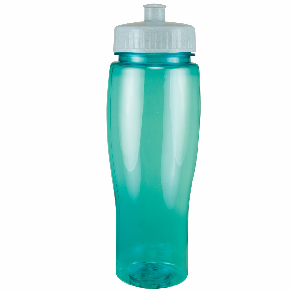 24 Oz. Contour Translucent Bottle w/ Push Pull Lid