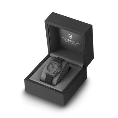 I.N.O.X. V White Dial Watch w/Blue Rubber Strap