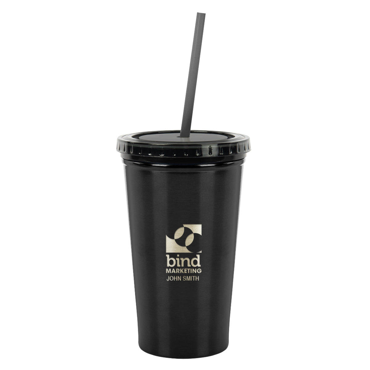 16 Oz. Stainless Steel Double Wall Tumbler