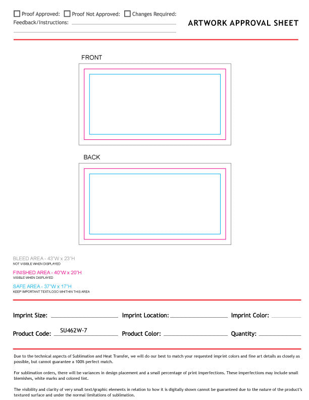Absorbent Microfiber Dri-Lite Terry Pool Towel, 20x40, Sublimated Edge to Edge 2 sides