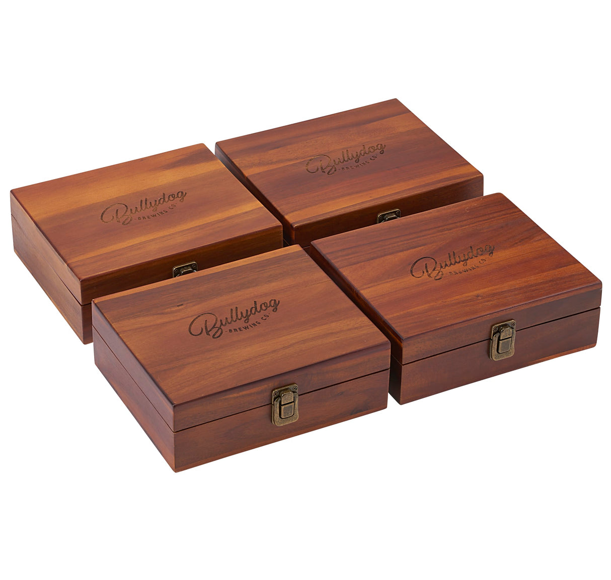 Graze Wood and Metal Wine Set