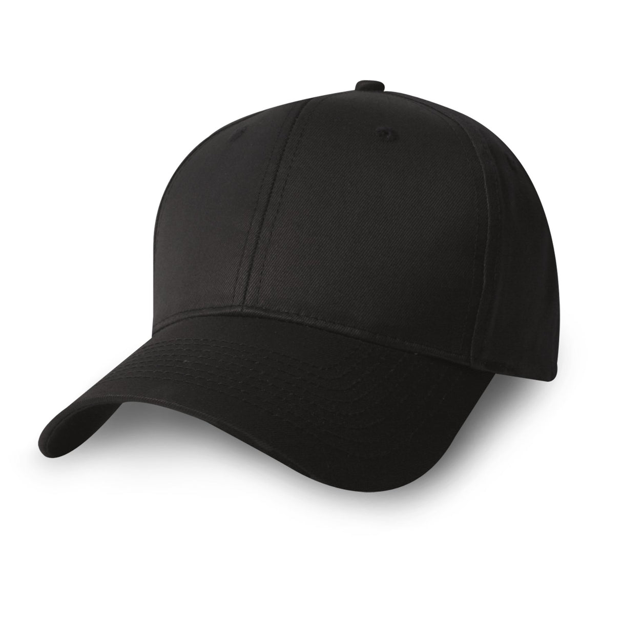 Constructed Cotton Twill Solid Cap (Solid Colors)