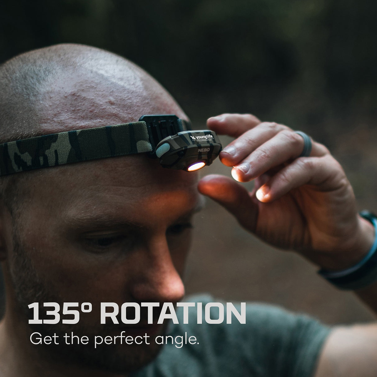 MYCRO RECHARGEABLE HEADLAMP - Mossy Oak