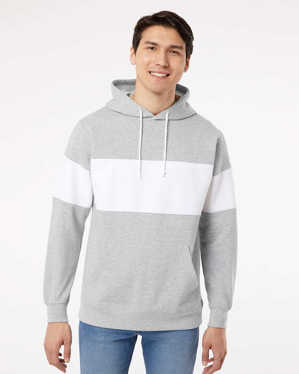 MV Sport Classic Fleece Color-Blocked Hooded Sweatshirt