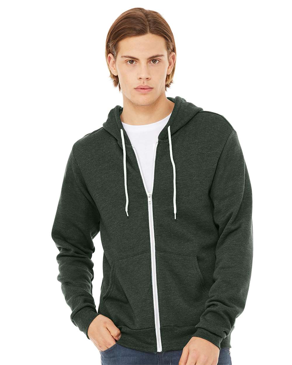 000035 Bella+Canvas® Unisex Sponge Fleece Full-Zip Hoodie