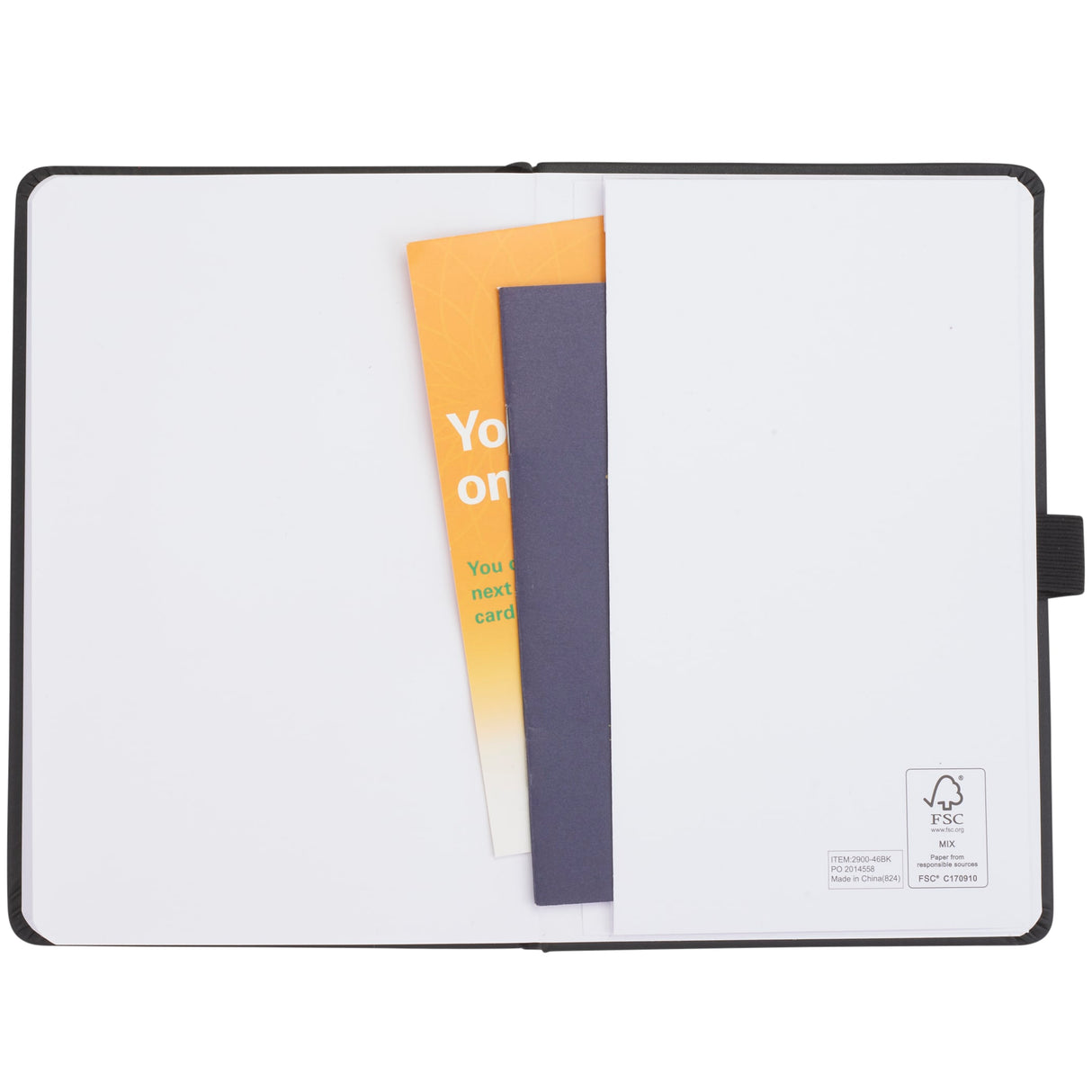 5.5" x 8.5" FSC® Mix Pineapple Leather Bound JB®