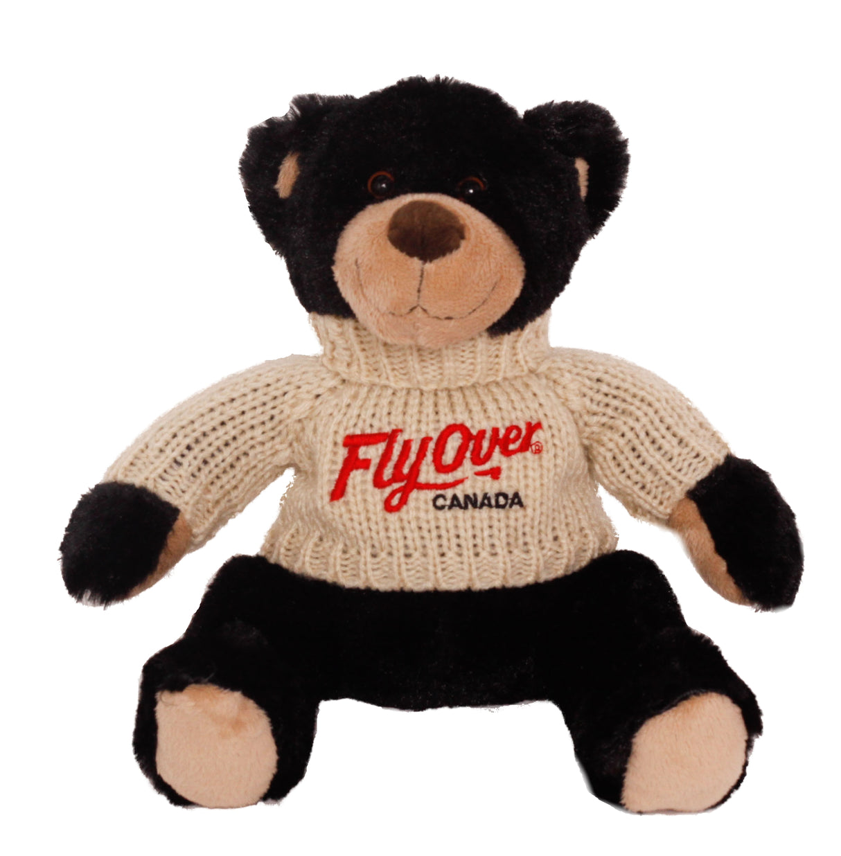 11" Rufus Bear w/Hand Knit Embroidered Sweater