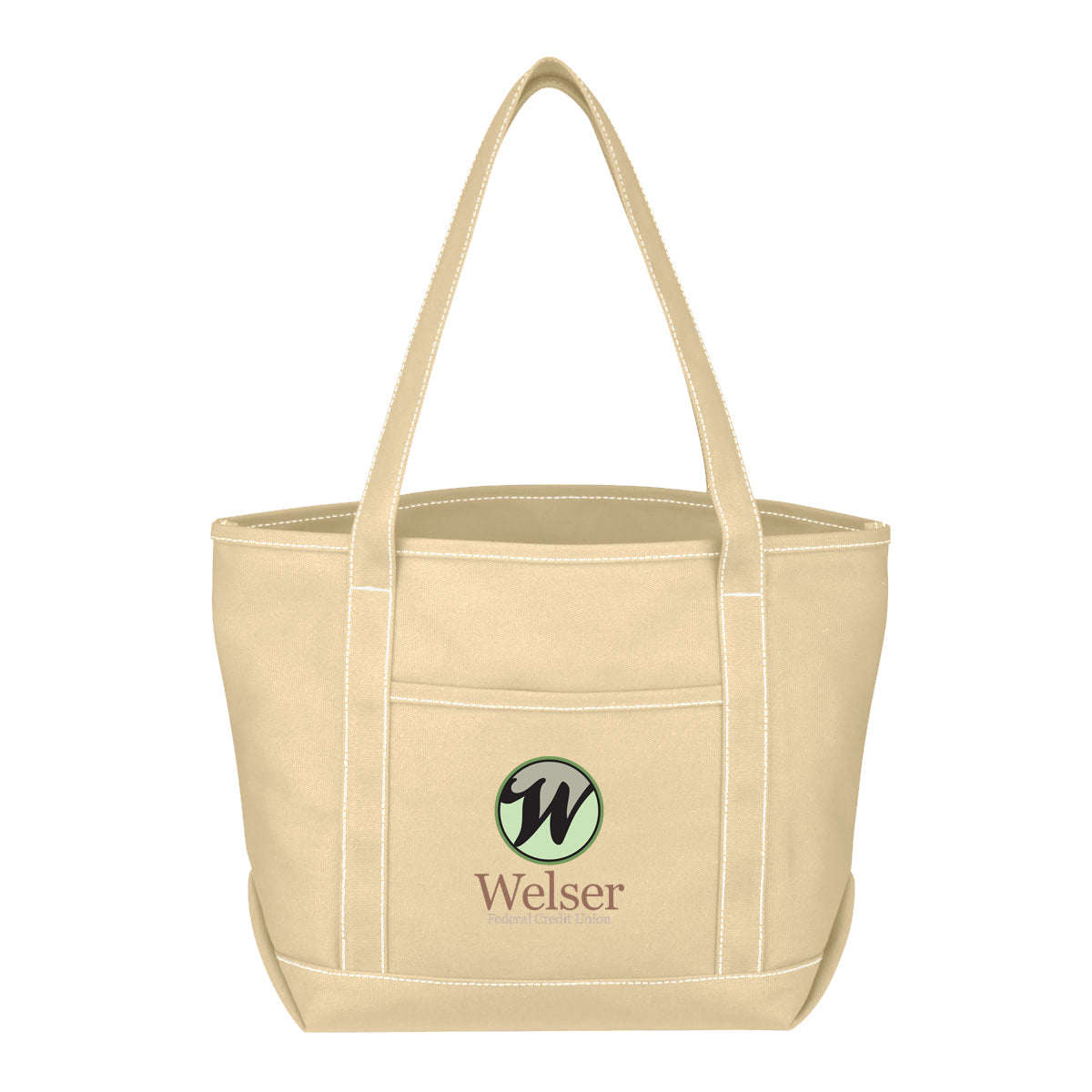 Medium Cotton Canvas Yacht Tote Bag