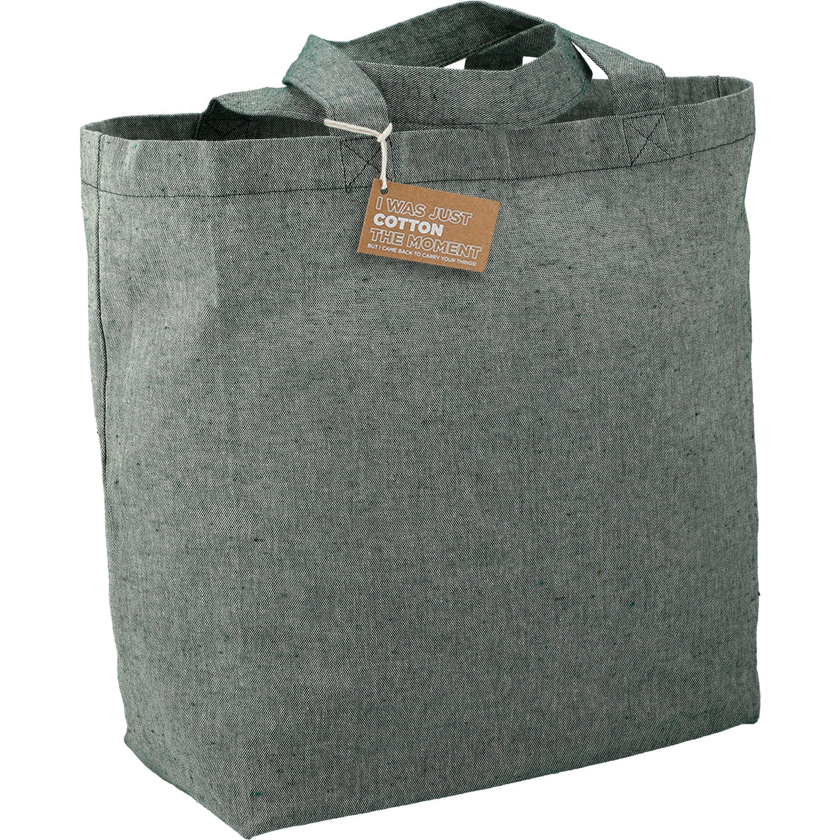 Recycled 5oz Cotton Twill Grocery Tote