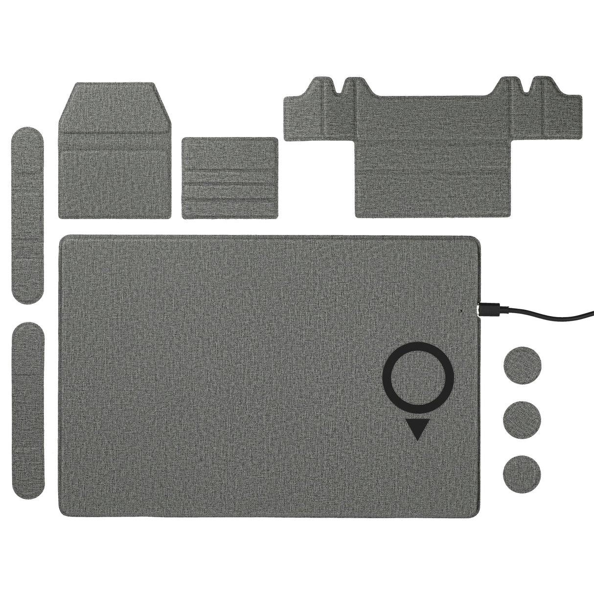 MagClick Fast Wireless Charging Desk Organizer