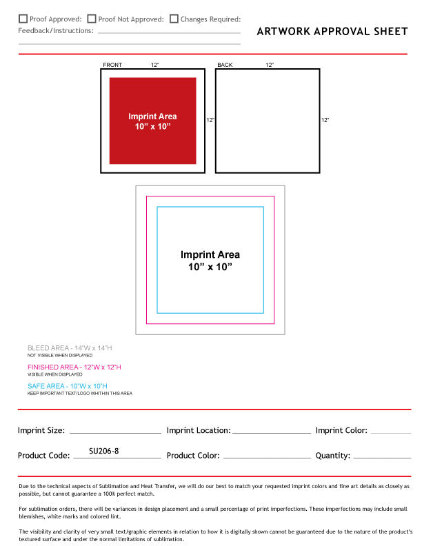 White Microfiber Dri-Lite Terry Sponsorship Rally Towel, 12x12, Sublimated Full Color Logos