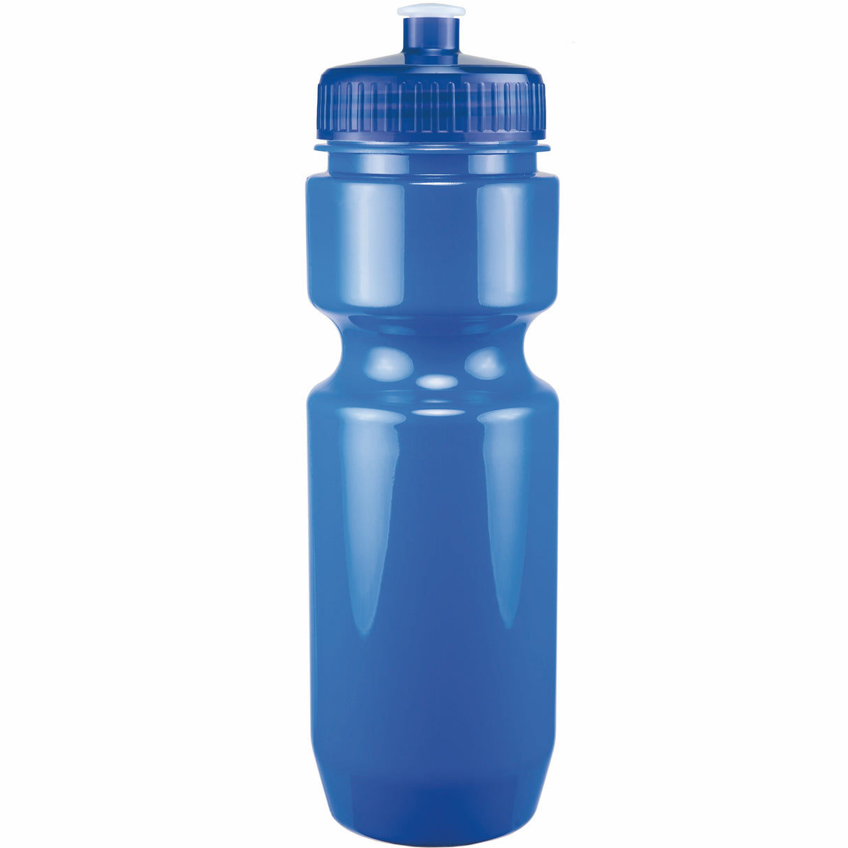 22 Oz. Bike Bottle w/ Push Pull Lid - Solid Colors