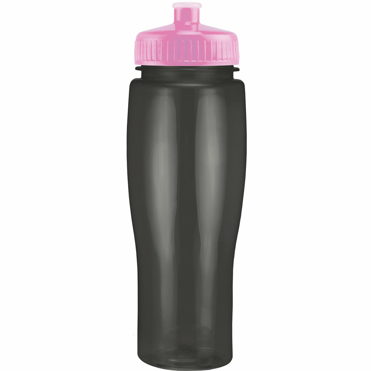 24 Oz. Contour Translucent Bottle w/ Push Pull Lid