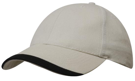 Brushed Heavy Sports Twill w/Contour Trim Peak