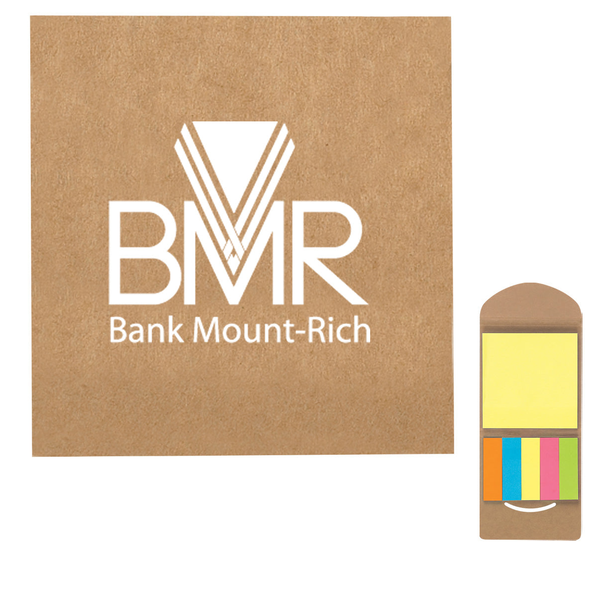 Sticky Notes And Flags In Pocket Case