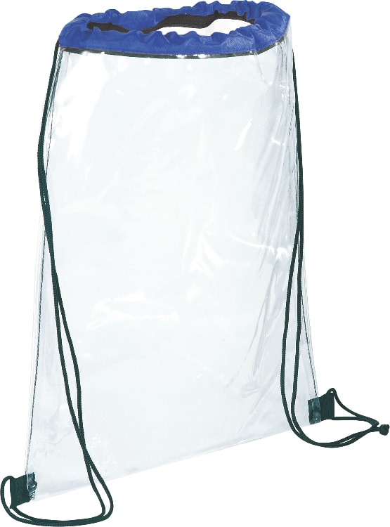 Rally Clear Drawstring Bag