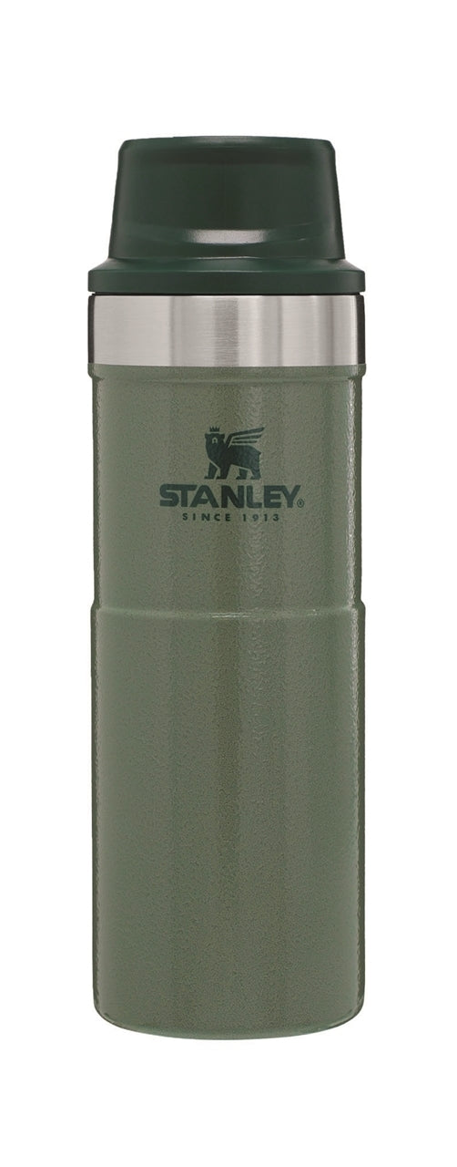Stanley® Classic Trigger-Action travel mug 16oz hammertone green - Etched