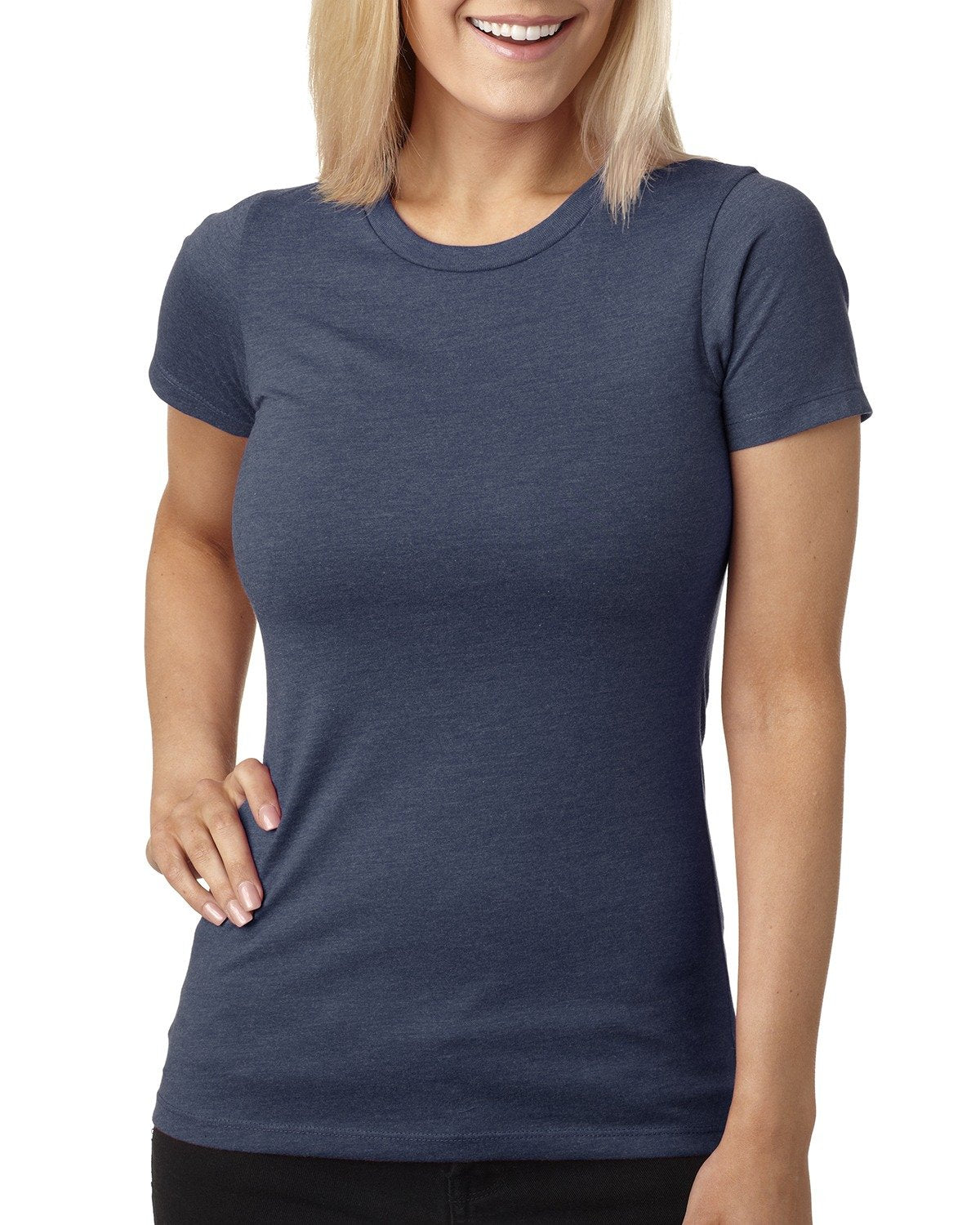 000045 NEXT LEVEL APPAREL Ladies' CVC T-Shirt