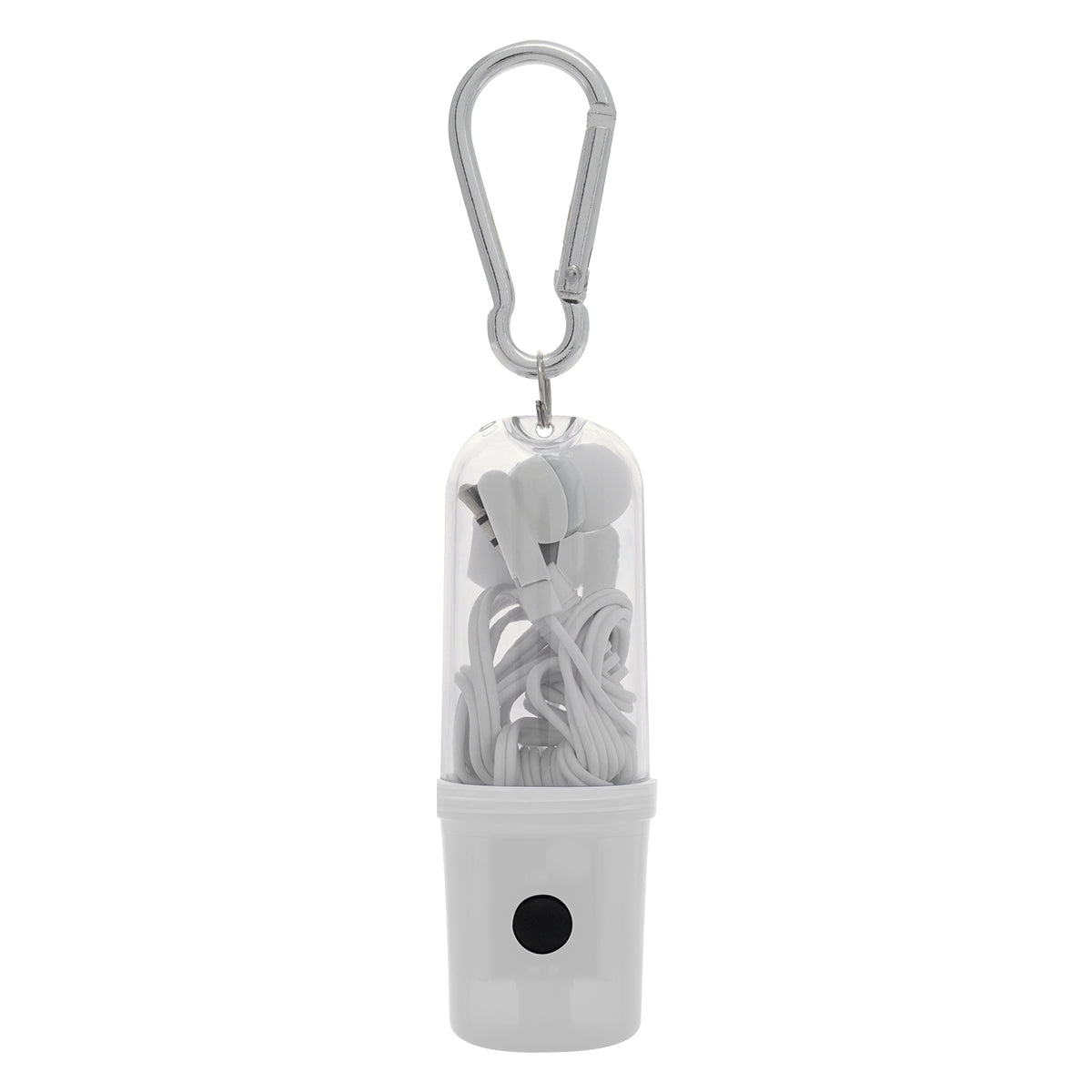 Earbuds With Flashlight Case