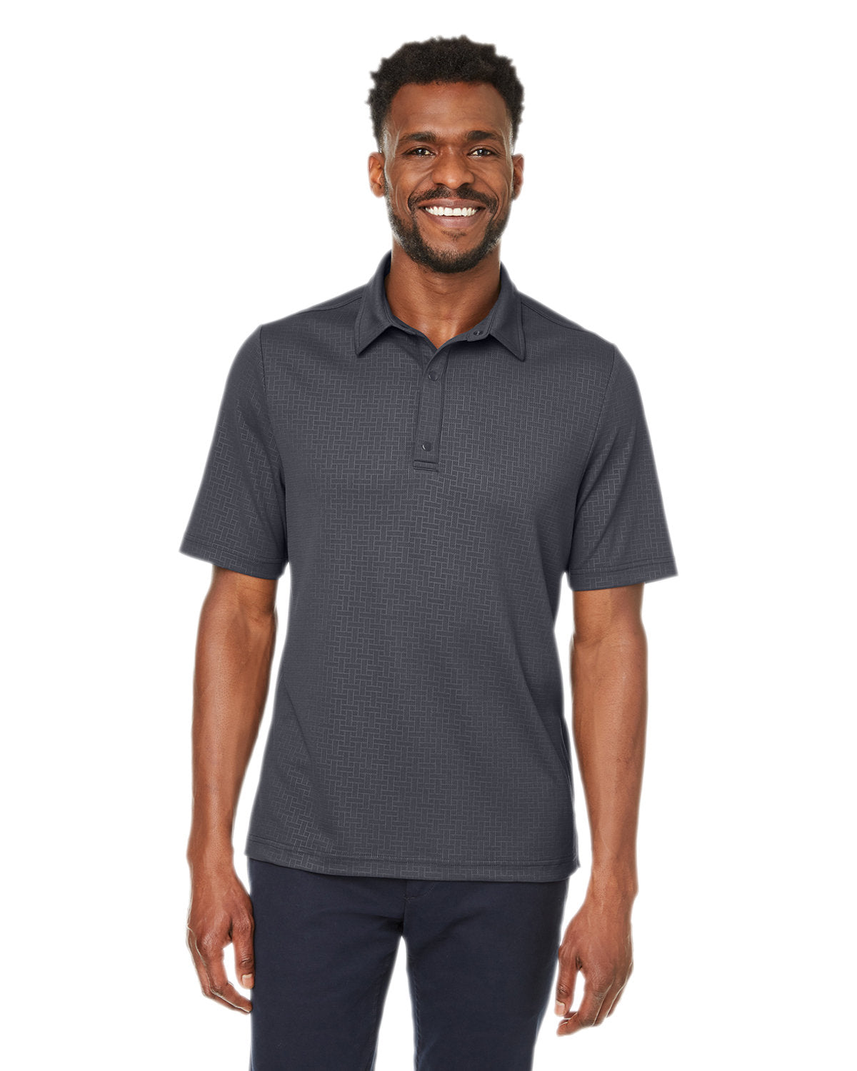 NORTH END Men's Replay Recycled Polo