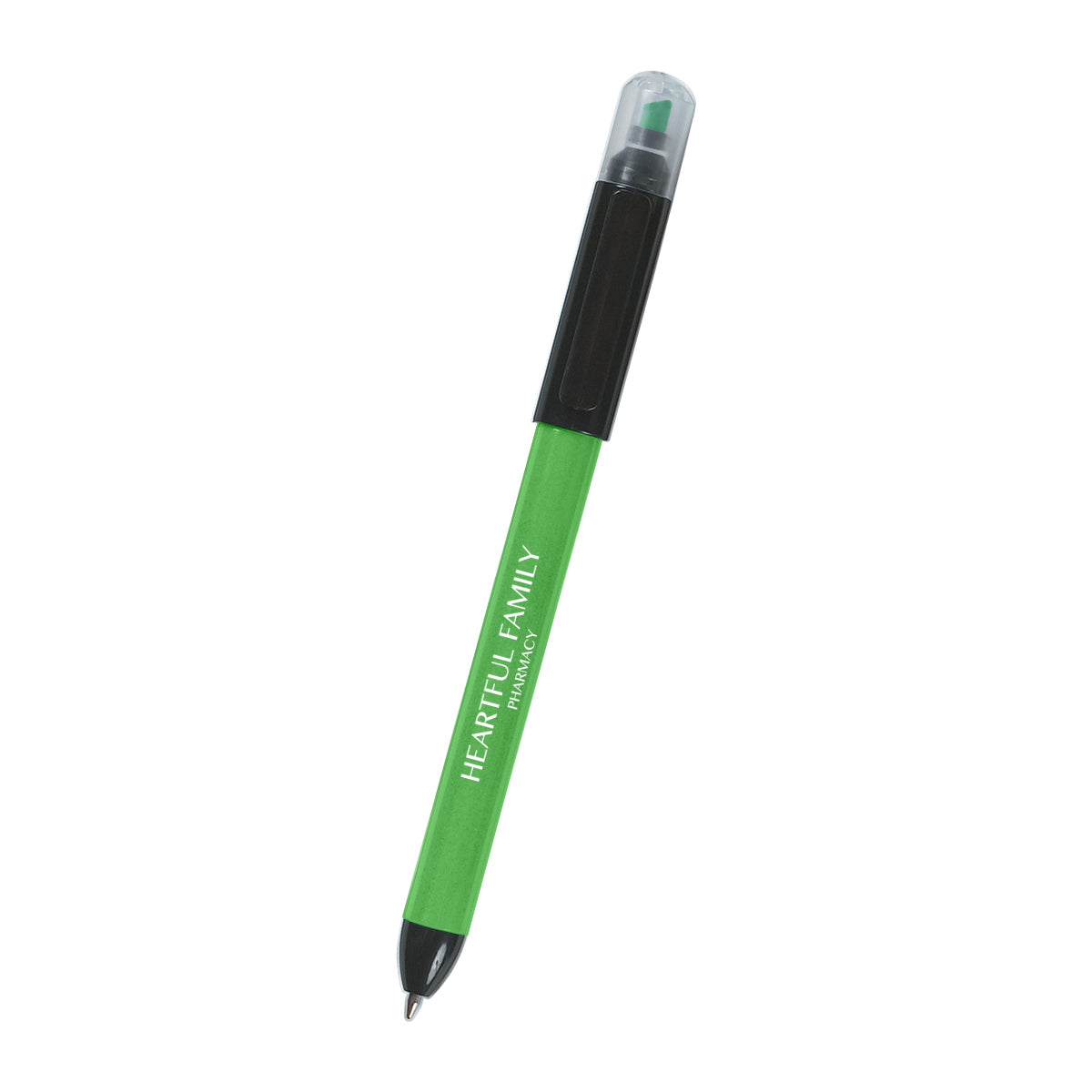 Twin-write Pen With Highlighter