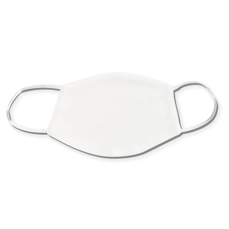 Sublimation Fashion Face Mask, 100% Polyester, 2 layer, adult size - Blank