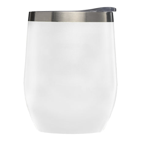 Escape - 11 oz. Double-Wall Stainless Wine Cup - Laser