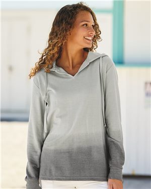 MV Sport Women's French Terry Ombré Hooded Sweatshirt