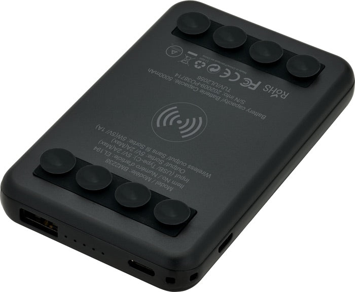 Mini Octo Grip Wireless Charger & Power Bank