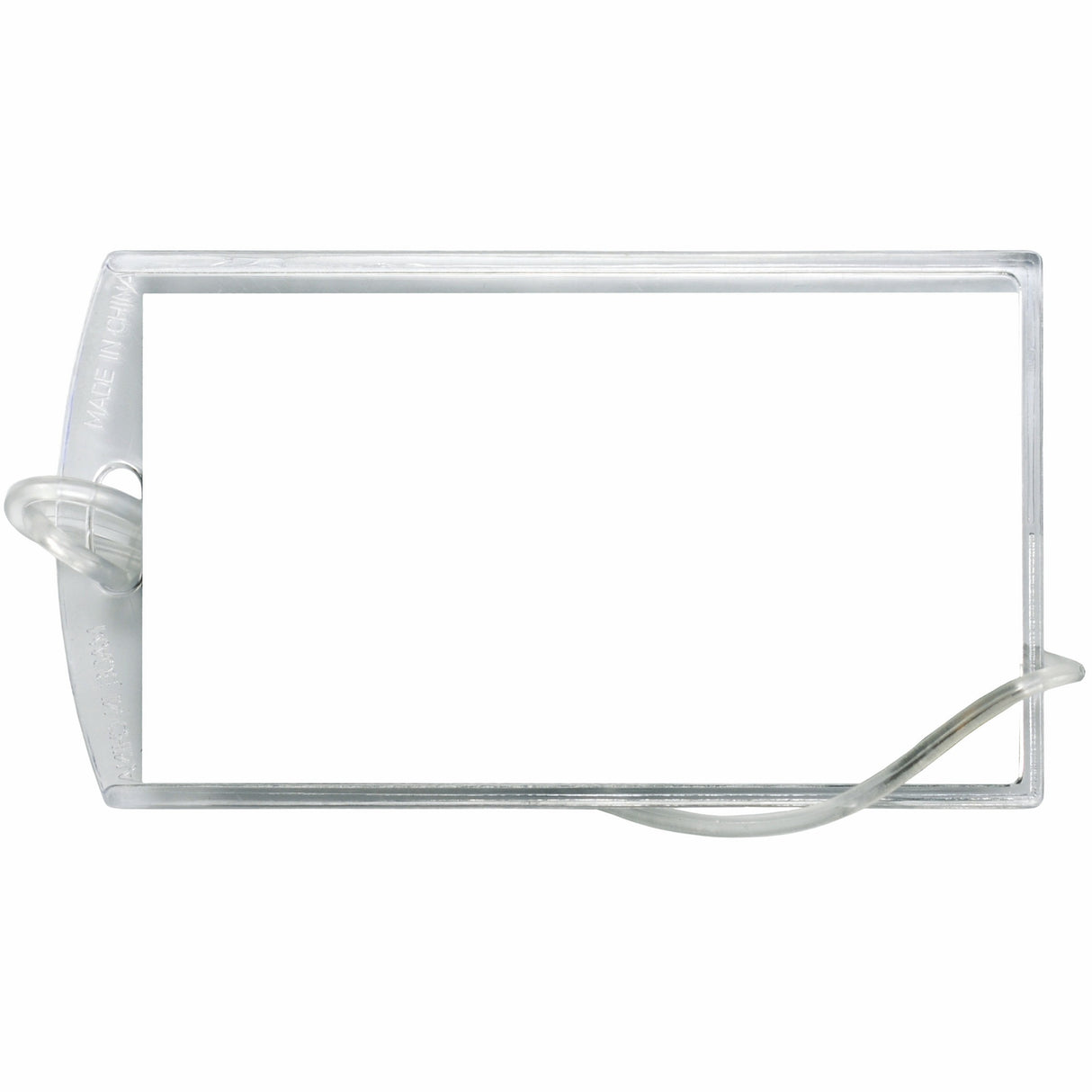 Executive Clear View Luggage Tag