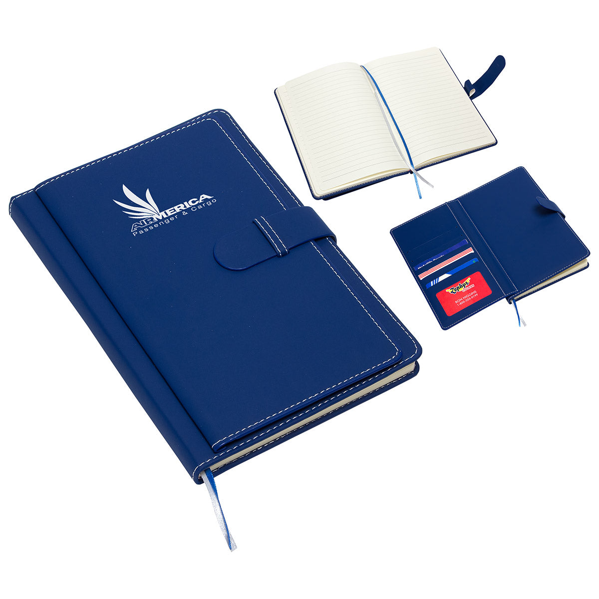 000790 Travel Journal with Card Pockets