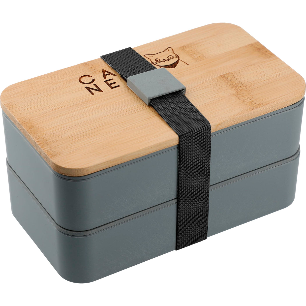 Stackable Bamboo Fiber Bento Box