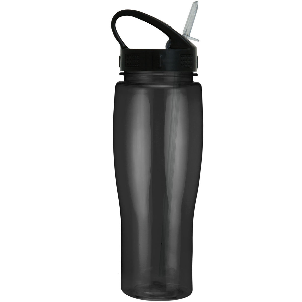 24 Oz. Contour Translucent Bottle w/ Sport Sip Lid and Straw