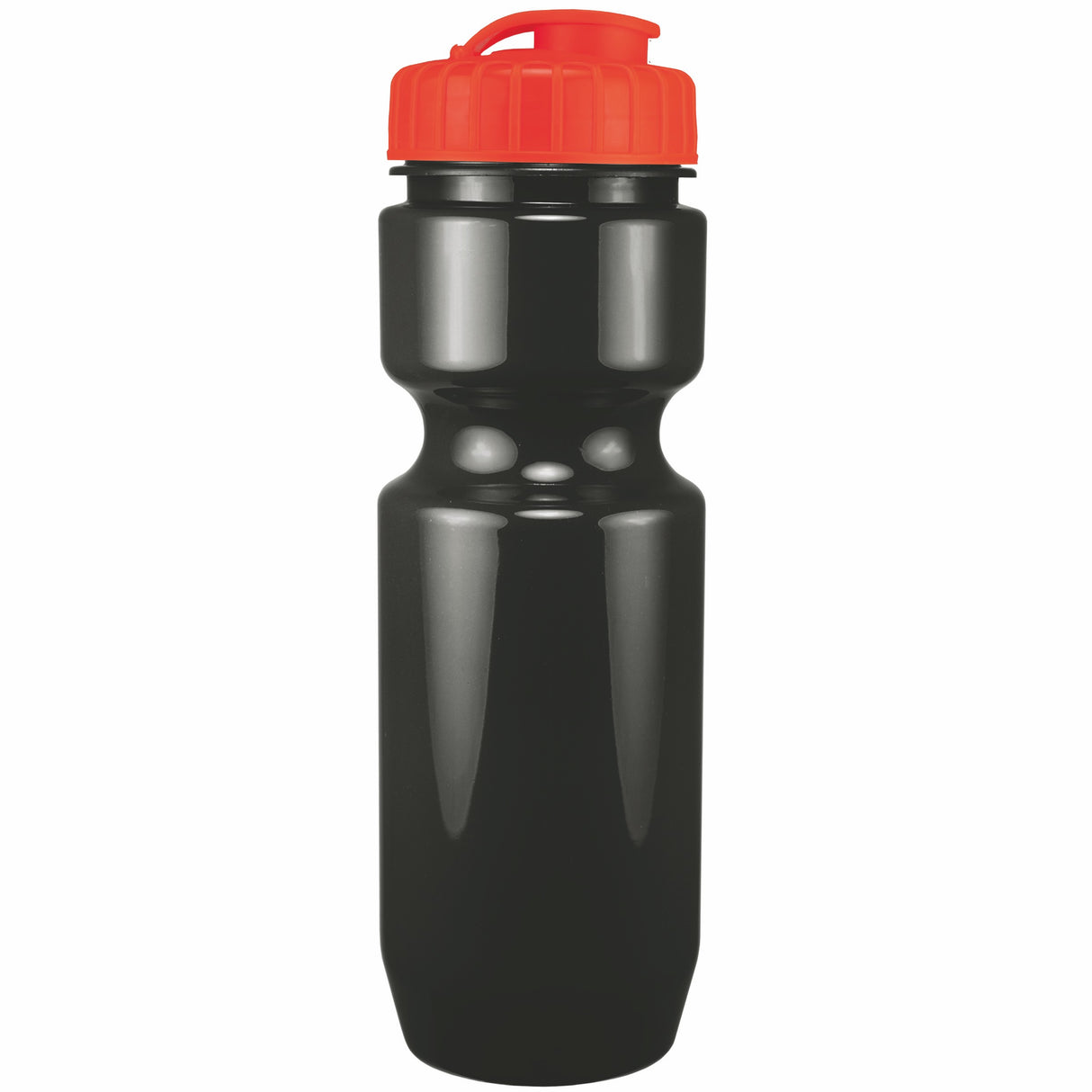 22 Oz. Bike Bottle w/ Flip Top Lid - Solid Colors