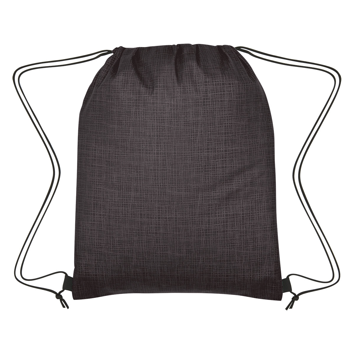 Crosshatch Non-woven Drawstring Bag