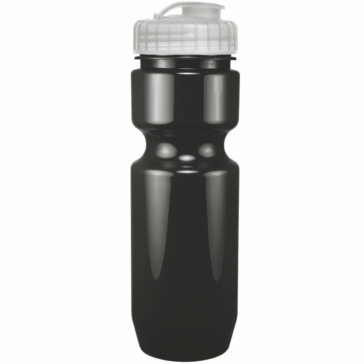 22 Oz. Bike Bottle w/ Flip Top Lid - Solid Colors