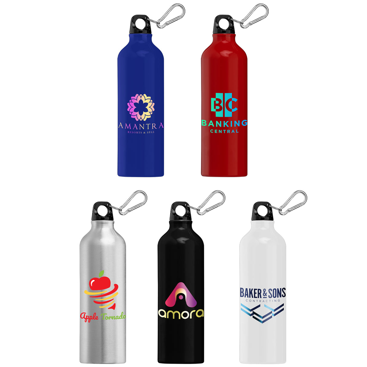 Portland Plus - 26 oz. Aluminum Water Bottle – 750 ml - ColorJet