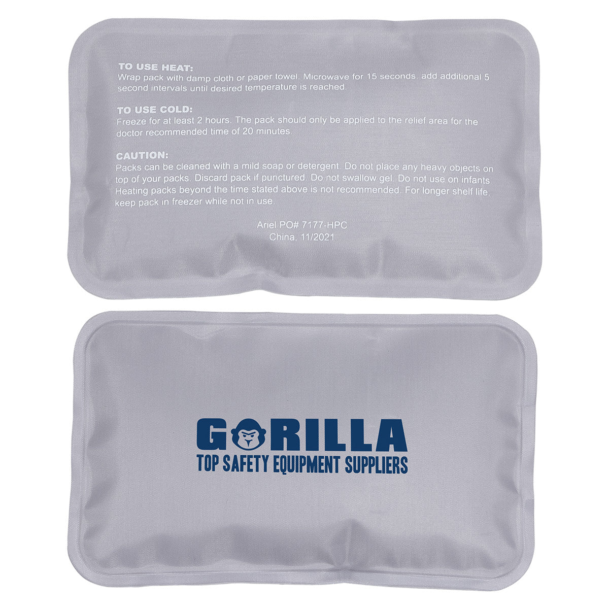 Rectangle Nylon-Covered Hot/Cold Pack