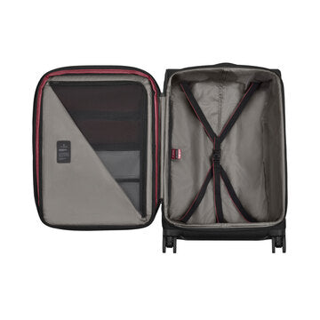 Crosslight Medium Upright Black Suitcase