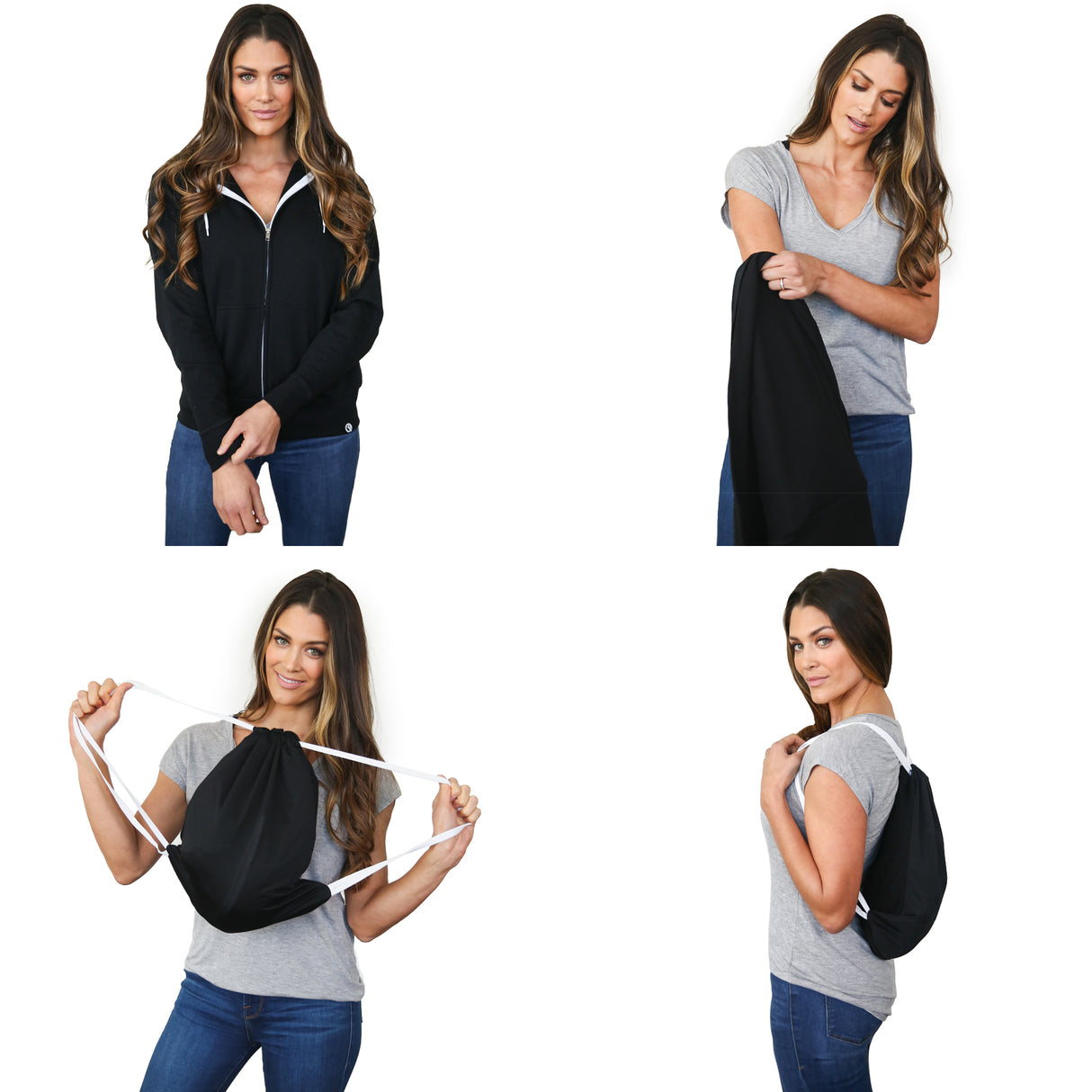 Quikflip - 2-in-1 Full-Zip Lite Hero Hoodie