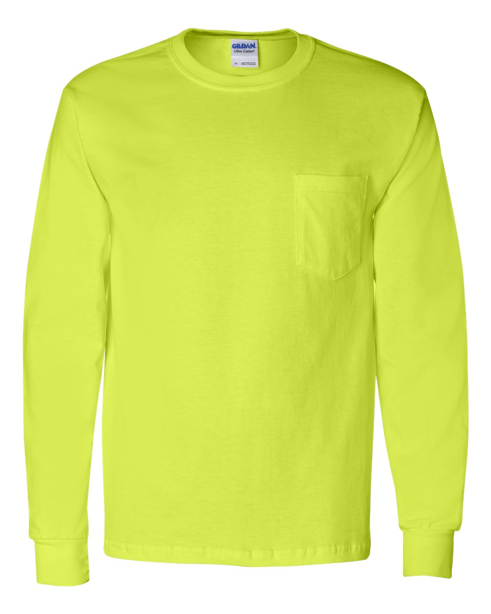 Gildan Ultra Cotton Long Sleeve Pocket T-Shirt