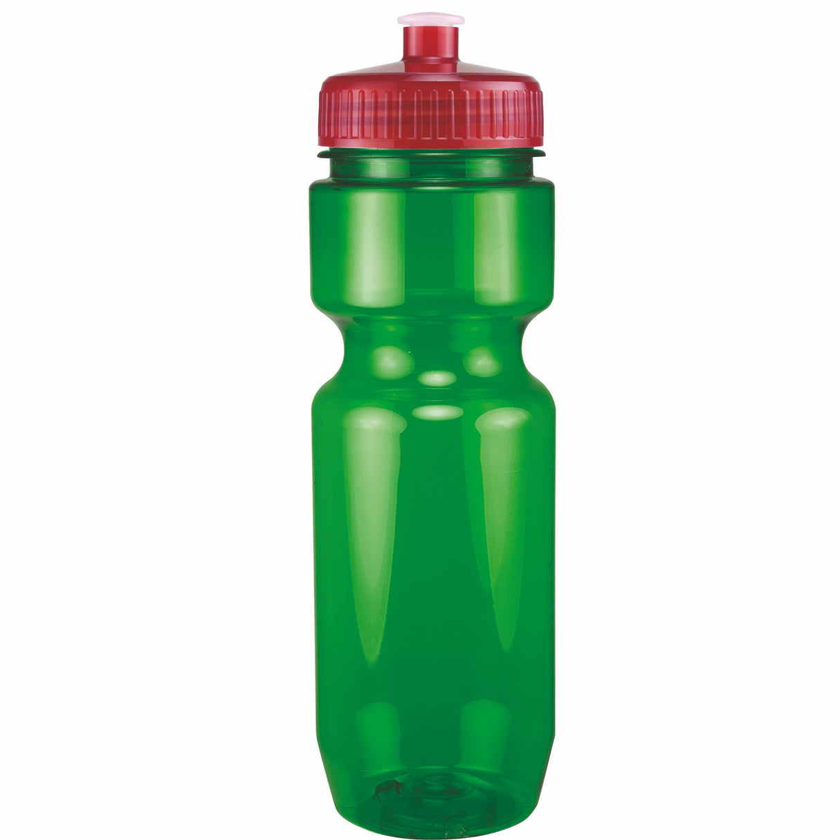 22 Oz. Translucent Bike Bottle w/ Push Pull Lid