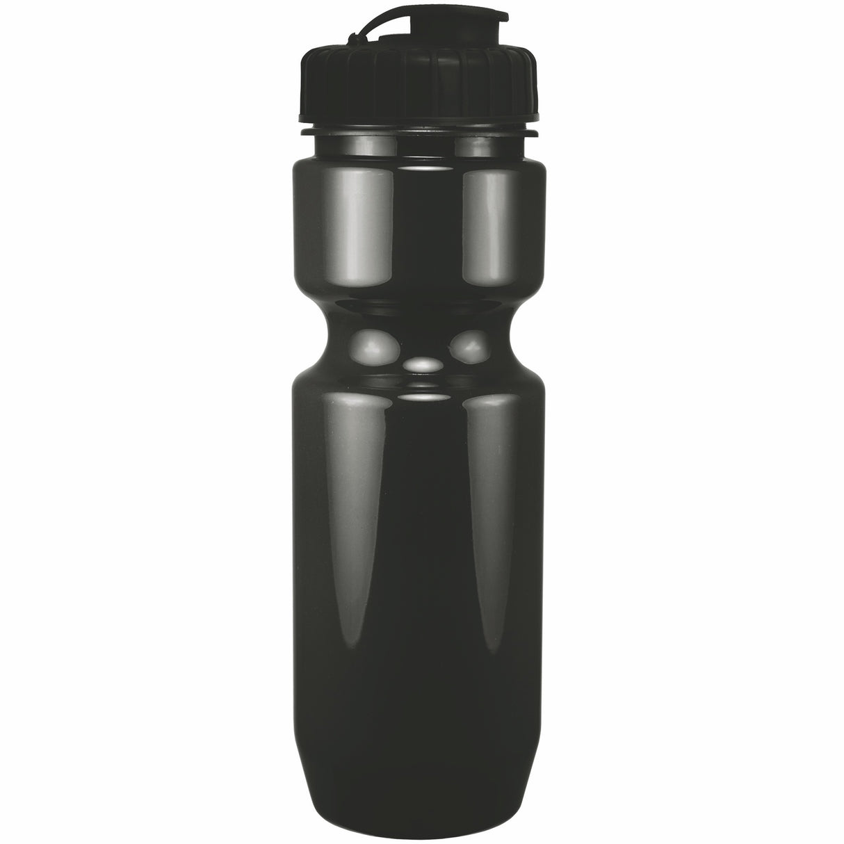 22 Oz. Bike Bottle w/ Flip Top Lid - Solid Colors