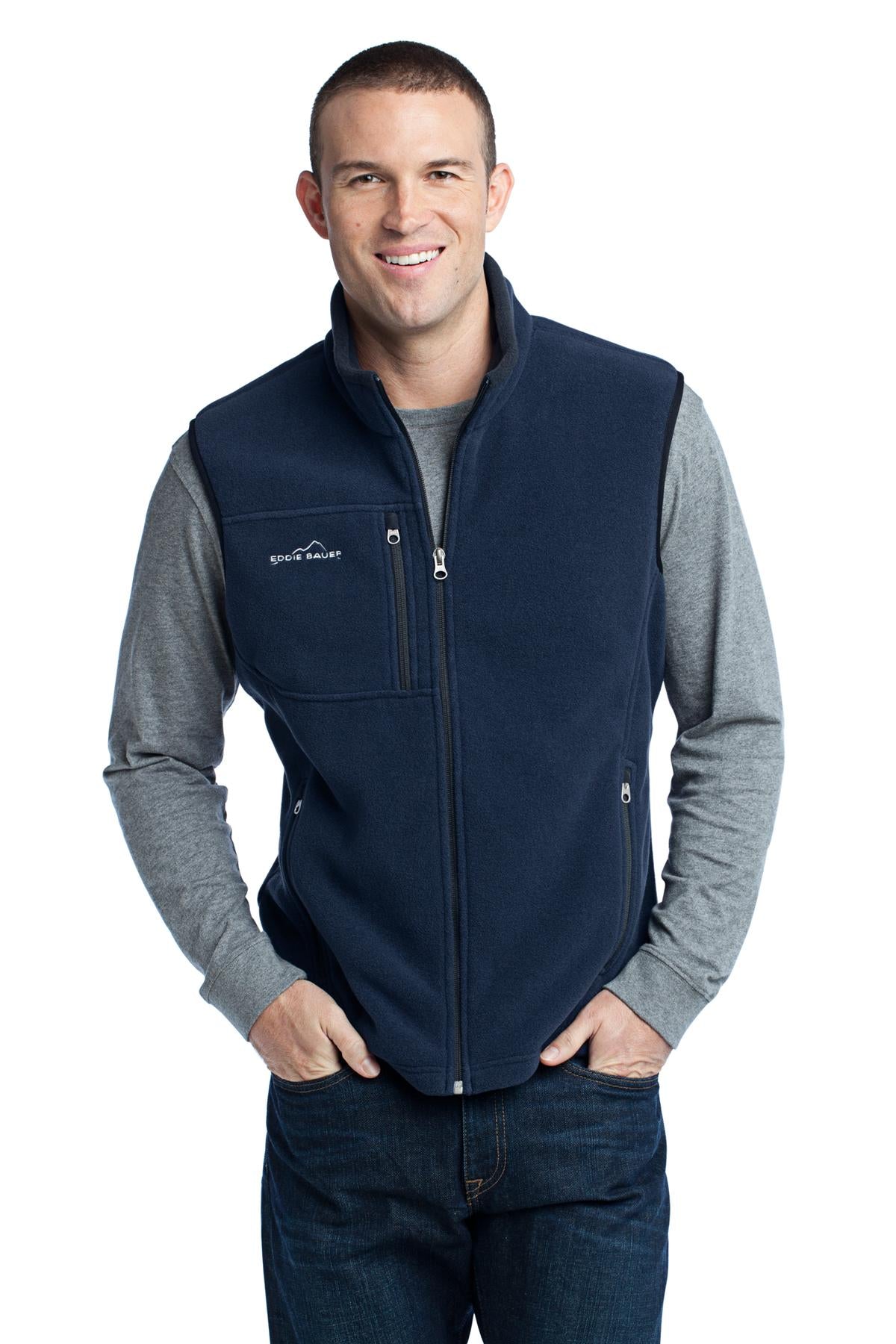 Eddie Bauer® Men's Full-Zip Fleece Vest