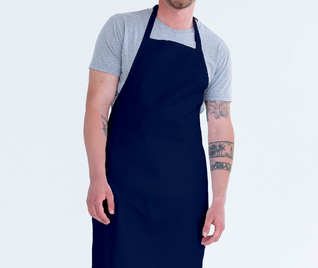 100% Spun Polyester Bib Apron 30"X35"